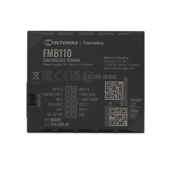 TELTONIKA FMB110 TRACKER GPS MAROC 