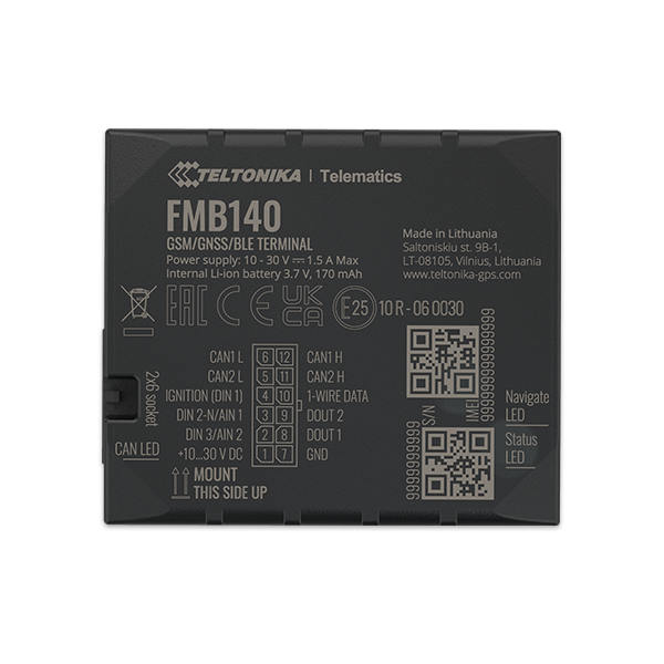 TELTONIKA  FMB140 TRACKER GPS MAROC