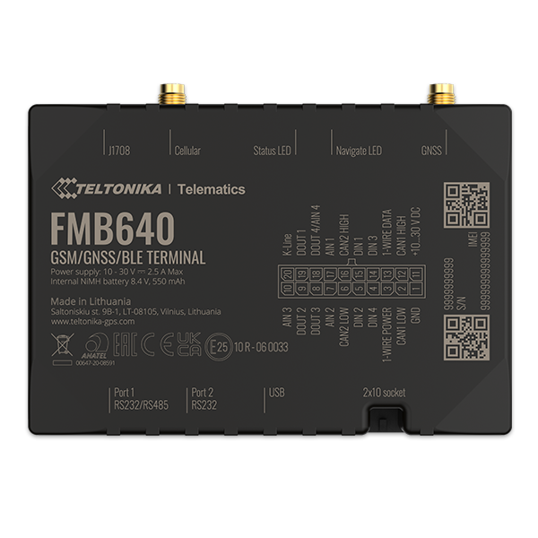 fmb640 teltonika tracker gps
